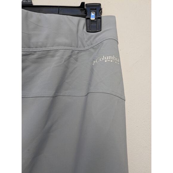 COLUMBIA WOMEN'S PANT PFG PULL ON GRAY SIZE 3XL EUC - Picture 8 of 15